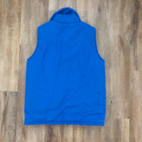 For Cynthia Royal Blue Zip Up Puffer Vest - Picture 3 of 4